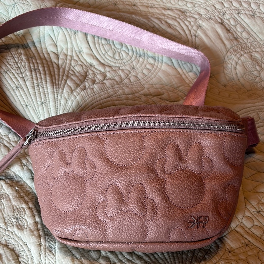 Tan Disney belt bag by Freshly Picked